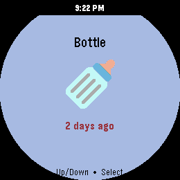 Bottle screen, round