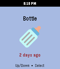 Bottle screen