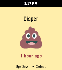 Diaper screen