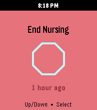 End Nursing screen